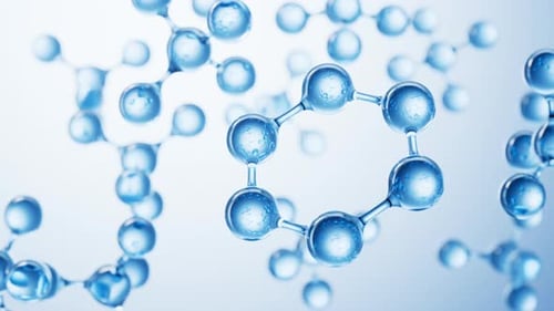 Moleküle mit biologischem und chemischem Konzept