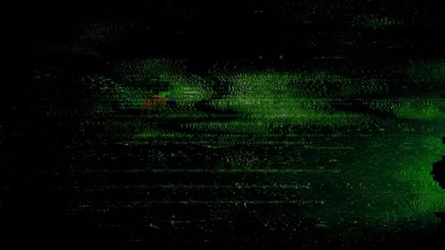 Digital Glitch Reveal Animation