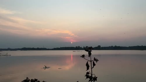 Sonnenuntergang am Nachmittag