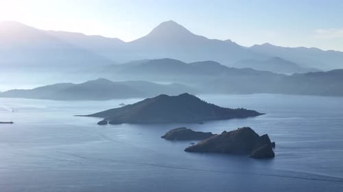 Islands in Fethiye.
