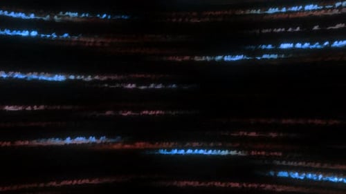 Digital Glitch Horizontal Lines Moving Loop Background