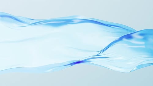 Fließender transparenter Stoffhintergrund