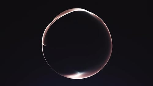 Modern Glowing Circle Logo Reveal Animation