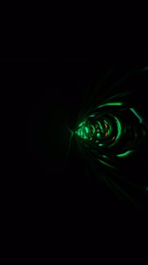 Vertical Video Pulsating Neon Strobes Create an Entrancing and Colorful VJ Loop