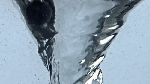 Abstract Swirling Water Close Up