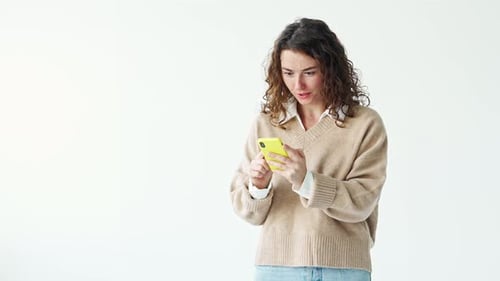 Woman Receives Great News on Her Phone