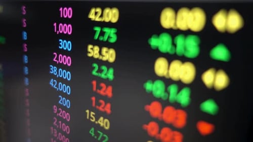 Stock Market, Trading Chart, Investing, Finance