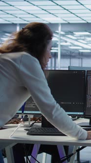 Admin Panicking After Computer Crash Affecting Server Room AI Workloads ...