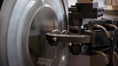 Cnc Machine at Work