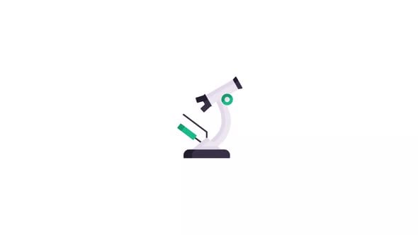 Microscope Icon Animation, Elements Motion Graphics ft. alpha channel ...