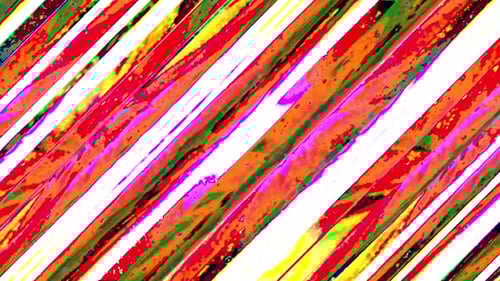Vibrant Glitch Diagonal Stripes Motion Background Loop
