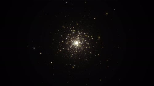 Golden Sparkle Burst Reveal