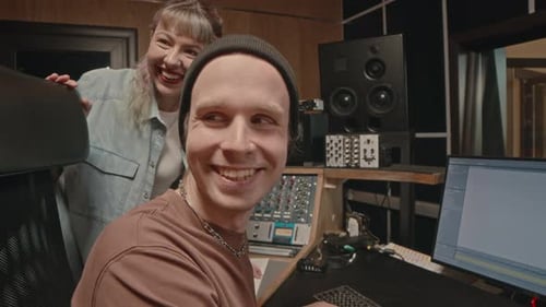 Music Band Recording Video Blog at Sound Studio