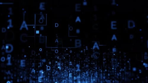 Digital Matrix Flow Of Data And Code