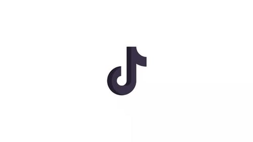 Animación de iconos de Logo Tiktok