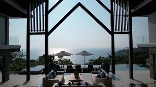 View of Luxury Villa in Phuket Thailand