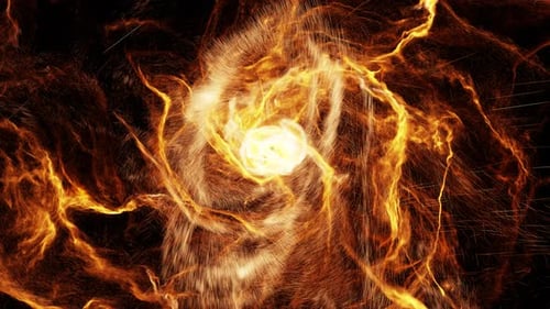 Dynamic Fiery Particle Flow Reveal Transition