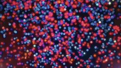 Hexagon Particles Background