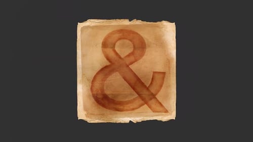 Aged Paper Peel Transition and Title Reveal