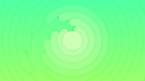 Dynamic Abstract Circular Expanding Shapes Loop Background