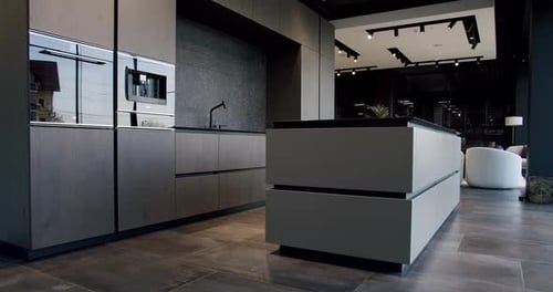 Modern Kitchen Interior Design with Island