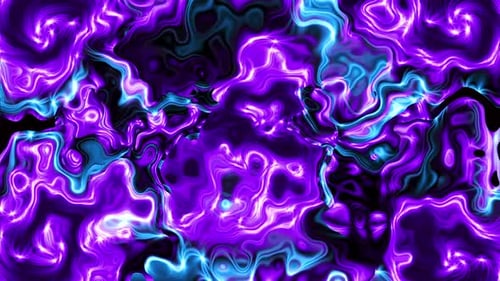 Gradient Purple Abstract Loop Background