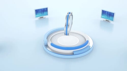 Automated PCB Assembly Line. Conveyor with Advanced High Precision Robot Arms at Electronics