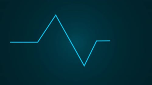 Heartbeat cardiogram signal