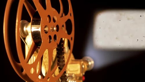 Film Projector Running