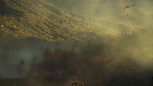 Disastrous global climate change wildfires Kern California