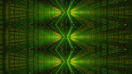 Abstract Dynamic Tunnel Animation