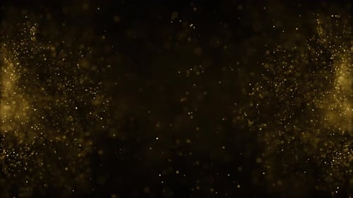 Mystische Goldpartikel