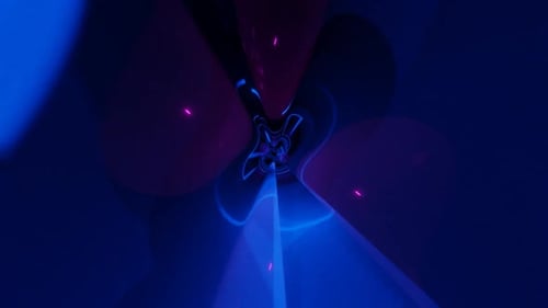 Abstract endless background, futuristic endless