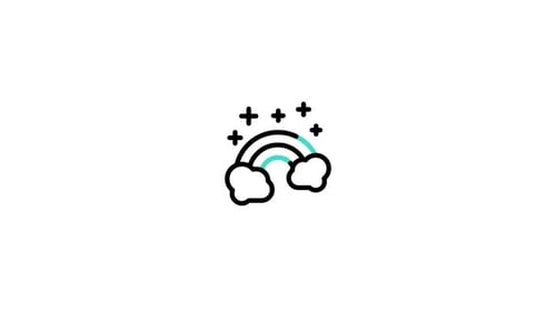 Rainbow Animated Icon