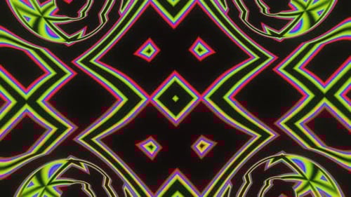 Un fondo abstracto e hipnótico con patrones psicodélicos