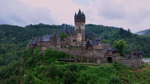 Cochem Castle On The Moselle River