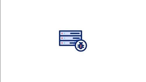 Animiertes Serversymbol