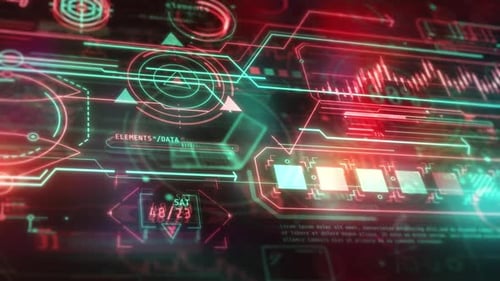 Data In The Digital Space Of The Network