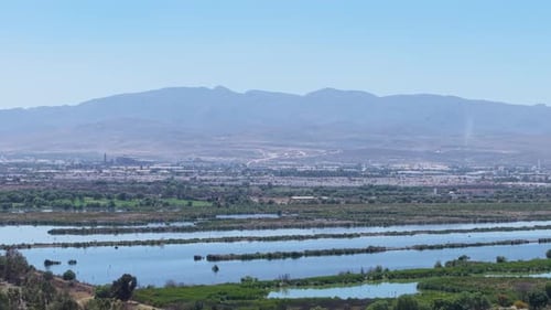 San Luis Potosi,Mexico,4K drone,drone footage,lake view,mountain view,aerial Mexico,scenic landscape