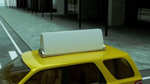 Taxi car