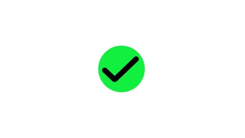 2d Check mark icon