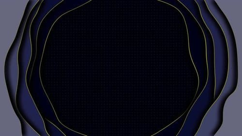 Blue Cartoon Luxury Loop Background