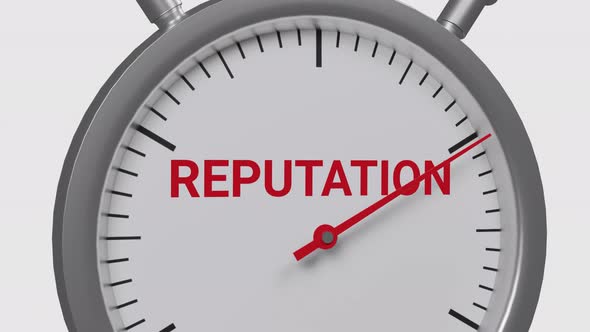 Reputation Decreasing, Infographics Motion Graphics ft. red & counting ...