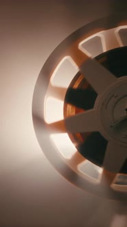 Film Reel Spinning