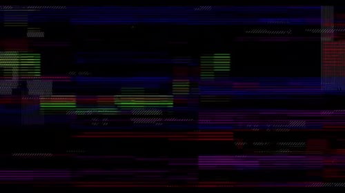 Abstract Digital Glitch Overlay Background