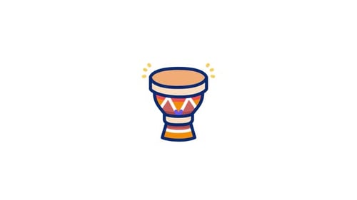 Africandrum Animated Icon