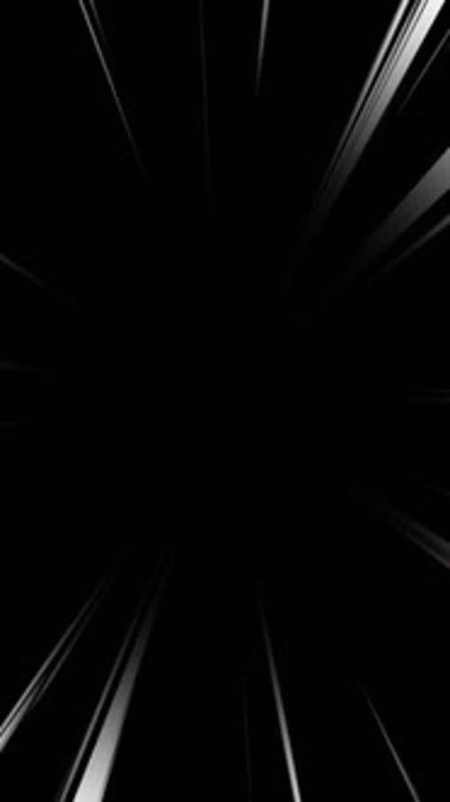 White Speed Lines Radial Burst Transition Vertical