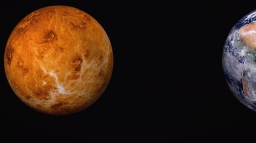 Alle Planeten unseres Sonnensystems nacheinander in einem einzigen Video
