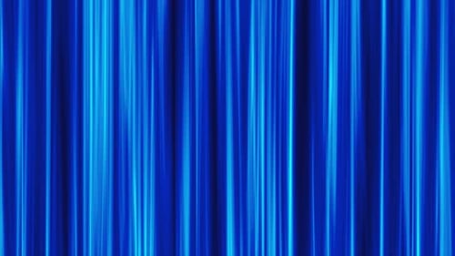 Blue Curtain Animation Seamless Loop