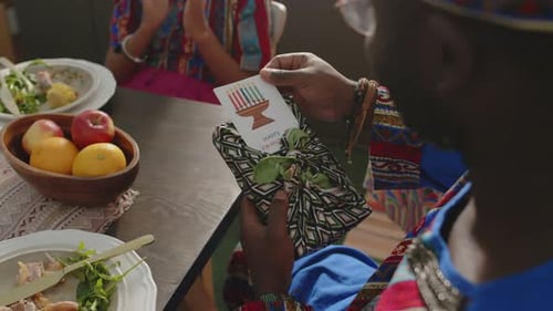 Kwanzaa Gift and Celebration at Home